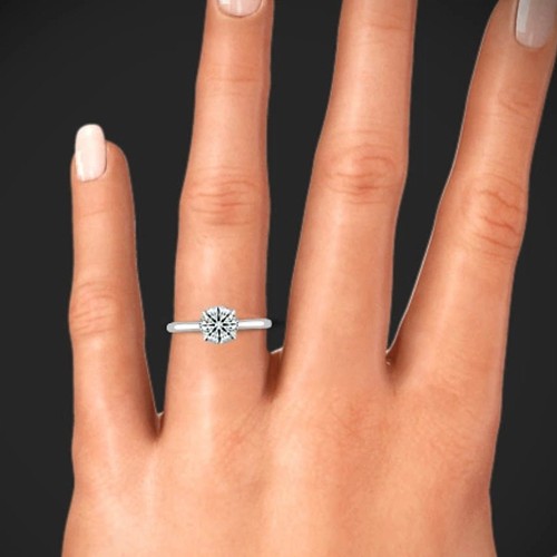 Bague fiançailles diamant - bague,