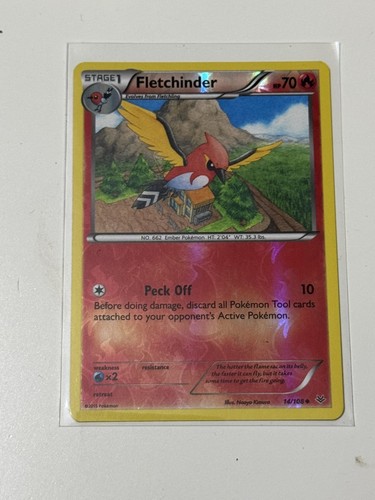 Pokemon card fletchinder - fletchinder, lp