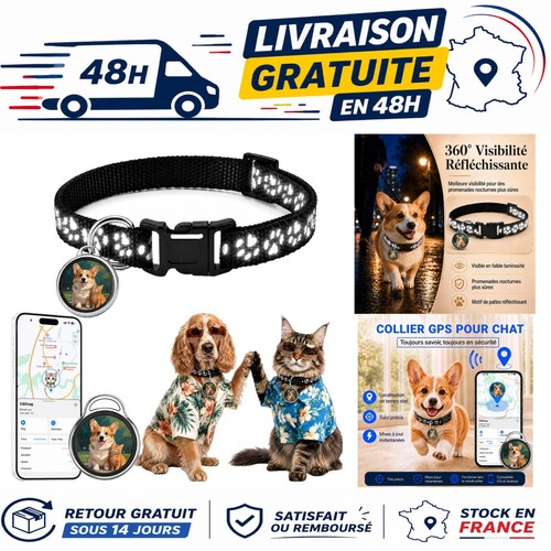 Traceur gps chat chien - gps,