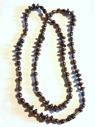 Superbe sautoir ancien collier