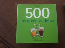 livre  500 recettes de jus détox 