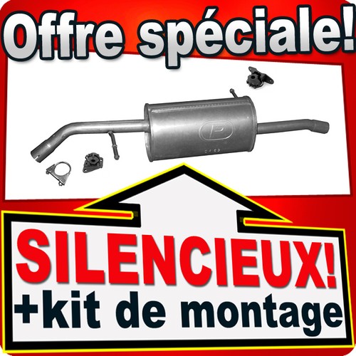 Silencieux arriere pour - arriere,