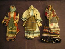 lot de 3 poupées ANCIENNE