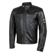 Veste Moto Homme En Cuir Moore