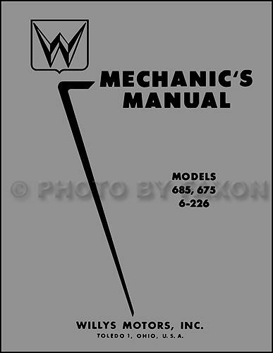 1952 1953 1954 - 1955, willys