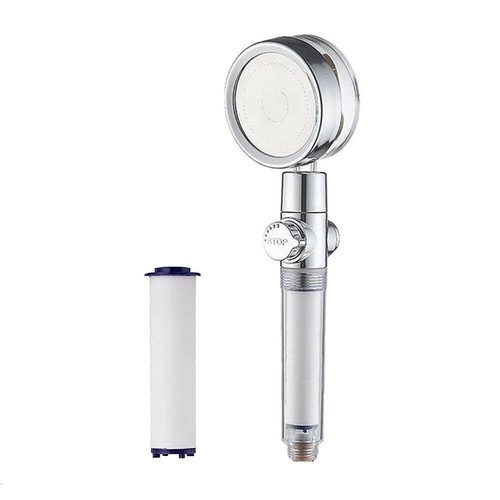 Pommeau douche led rotatif - pommeau, de