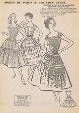 PATRON DE COUTURE "MODE DE