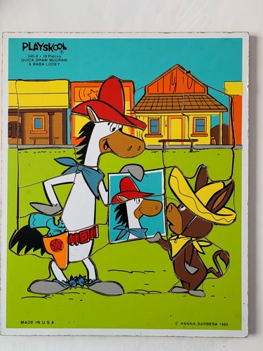 Puzzle wooden vintage usa - vintage,