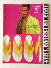 PUBLICITE - DIRK BIKKEMBERGS - PAOLO CANNAVARO