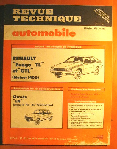 Revue technique automobile-
