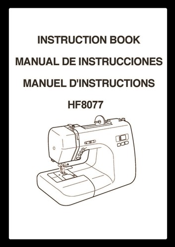 Janome 8077 sewing - 8077,