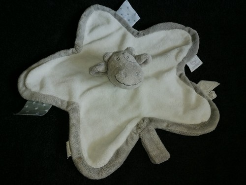 Doudou plat vache lola blanc - doudou,