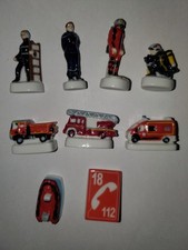 Série complète de 9 fèves