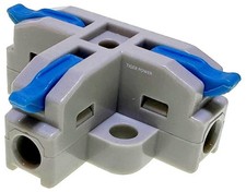 1 Voie En 2 Sortie Rapide Fil Levier Verrou Terminal Bloc T Séparateur 600V 32A