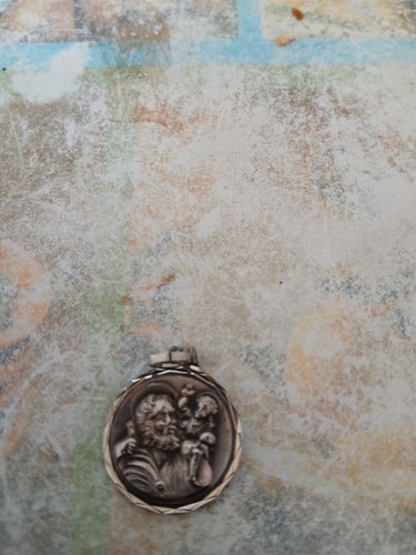 Medaille argent saint - medaille,