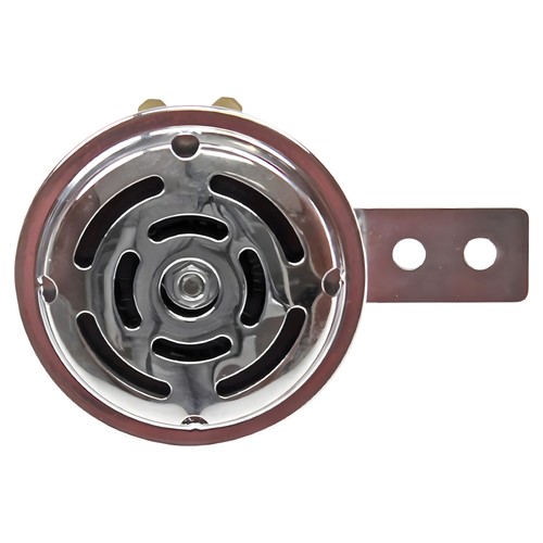Klaxon 70mm chrome - 6v,