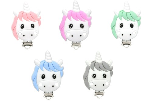 Clip silicone pince licorne - clip,