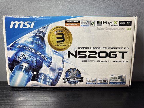 Msi nvidia geforce 520 - msi, gt