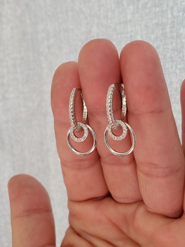 Boucles oreilles argent - boucles, en