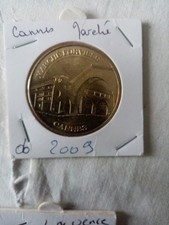 médaille touristique monnaie de paris  MDP  06 cannes marché forville 2009