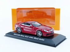 MERCEDES SL65 AMG BLACK SERIES R230 2009 RED METAL MAXICHAMPS 940038221 1/43
