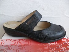 Turm Sabots Femmes Sabot Mules Chausson Cuir Véritable Noir Nouveau