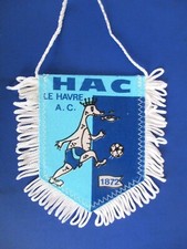 LE HAVRE A.C HAC    fanion wimpel pennant football ancien annees 80-90