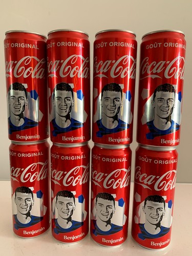 Lot canettes coca cola euro - coca,