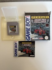FERRARI GP complet CIB OVP UKV Nintendo game boy en boite version UK PAL