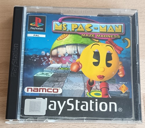 Playstation ps1 pac man - playstation, pac-man