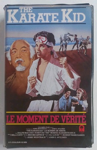 The karate kid vhs - karate,