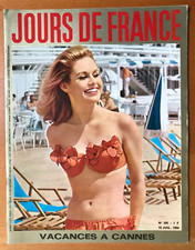 ►JOURS DE FRANCE 505/1964-ROGER VADIM-PRINCESSE MARGARET-JOHNNY HALLYDAY-VARTAN