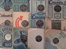 Lot de 12 disques 78 T Tino Rossi:  Marinella, Tchi-Tchi, Corse île d'amour,...