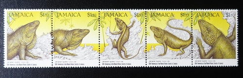 Timbres jamaïque animaux - de,