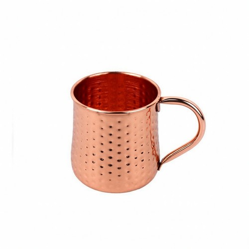 Verre inox martelé gobelet - verre, en