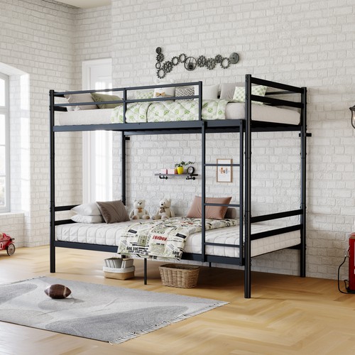 Twin over metal bunk - over,