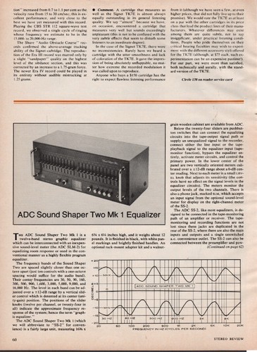 Adc sound shaper two mk1 - sound,