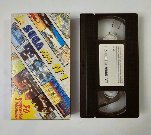 Cassette vhs sega vidéo - vhs,