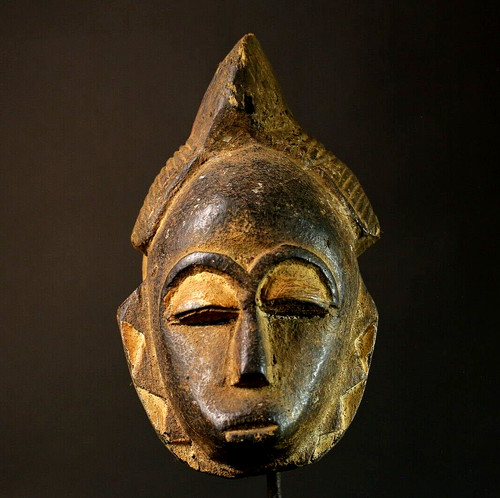 Masque tribal africain blason