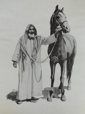 RARE - ORIENTALISME - DESERT