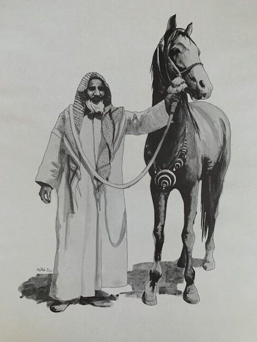 Rare orientalisme desert - rare,
