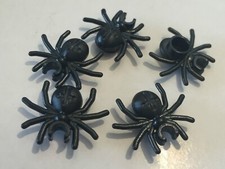 5 x Lego Black Spider ref 30238 set 7097 7199 4193 7623 5936 7093 5976 8823 7188