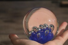 PRESSE PAPIER BOULE SULFURE