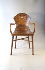 Fauteuil Art nouveau de Kohn -