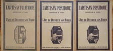 L'artisan pratique, ART DECORATIF / ART DECO " décorer son foyer" / 3 Revues TBE