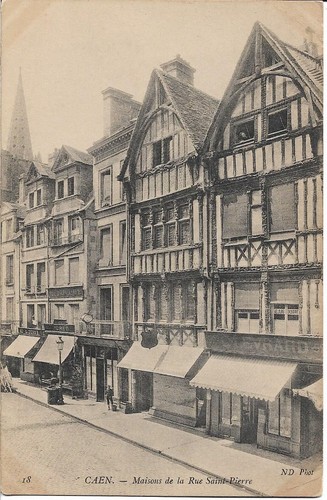 Caen maisons la - -, rue