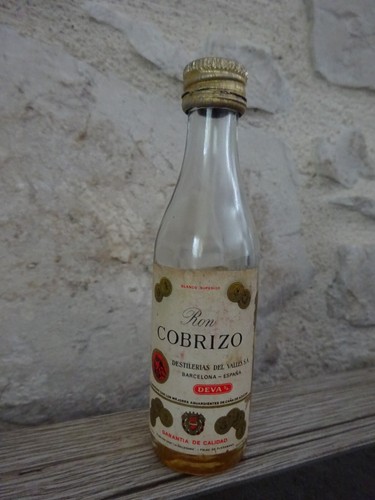 Mignonnette bouteille rhum - bouteille,