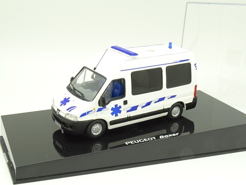 Norev peugeot boxer - norev, 1/43-