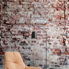 Papier peint photo pierre impression numérique vintage industriel loft