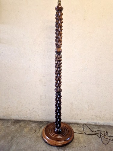 Lampadaire chêne bois dlg - bois,